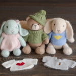 Knitted Toy Clothing, Doll Clothing Knitted Cardigan for Toy Clothes, Knitted Dress up Jacket for Stuffed Toy, Newborn Photography props