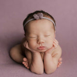 Newborn Bows Headband for Photography, Small Bows Newborn Tieback, Newborn Headband Girl, Newborn girl headband, Newborn photography props