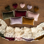 Newborn Velvet Photo Pillow, Newborn Pillow Prop, Newborn Photography props, Newborn Posing pillow, Newborn props for photography