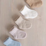 Batik Wool Baby Socks, Baby Knitted Wool Socks, Newborn Coming Home Outfit Girl, Newborn Knitted Outfit, Newborn Photography Outfit