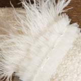 Newborn Flamingo Posing Toy, Newborn Animal Posing Pillow for Newborn Photography props, Newborn Stuffed Animal Pillow, White Swan Pillow