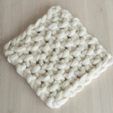 Newborn Merino Wool Blanket, Newborn Braid Blanket, New Baby Knitted Blanket, Newborn Photography Props, Newborn Basket Stuffer Bump Blanket