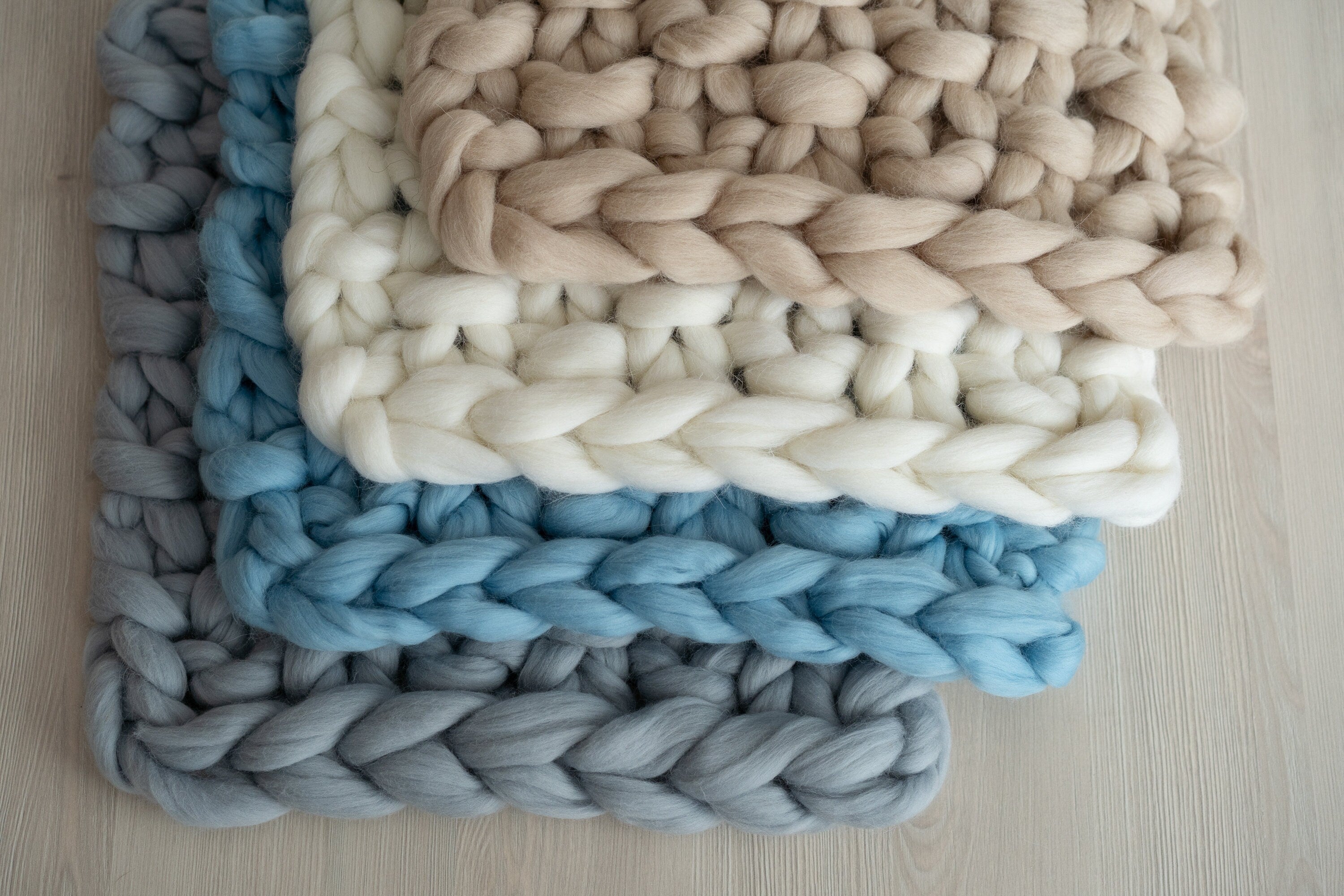 Newborn Merino Wool Blanket, Newborn Braid Blanket, New Baby Knitted Blanket, Newborn Photography Props, Newborn Basket Stuffer Bump Blanket