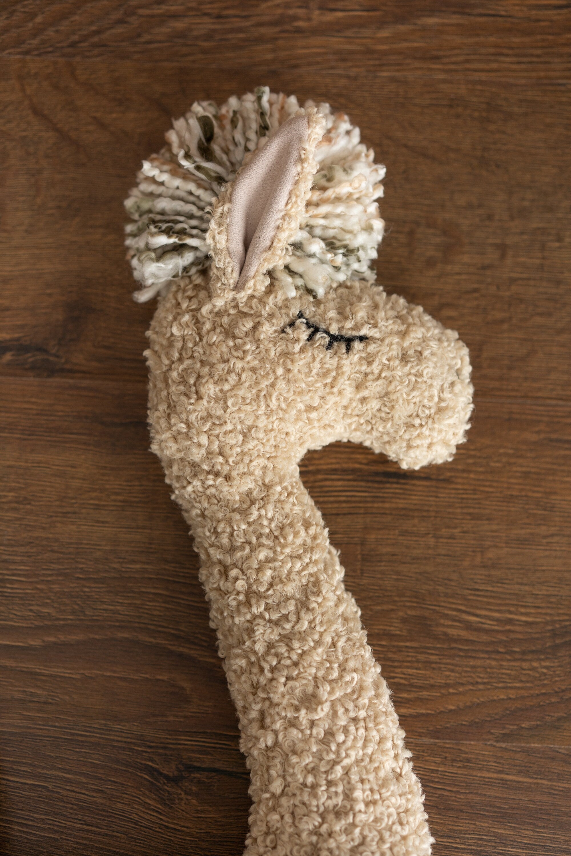 Newborn Animal Posing Pillow for Newborn Photography props, Newborn Alpaca Posing Pillow, Newborn Stuffed Animal, Newborn Llama Toy