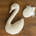 Newborn Flamingo Posing Toy, Newborn Animal Posing Pillow for Newborn Photography props, Newborn Stuffed Animal Pillow, White Swan Pillow