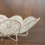 Newborn Macrame Basket in Boho Style Decor, Newborn Crochet Bowl, Newborn Photography Prop Boho, Newborn Basket Prop, Macrame Photo Prop