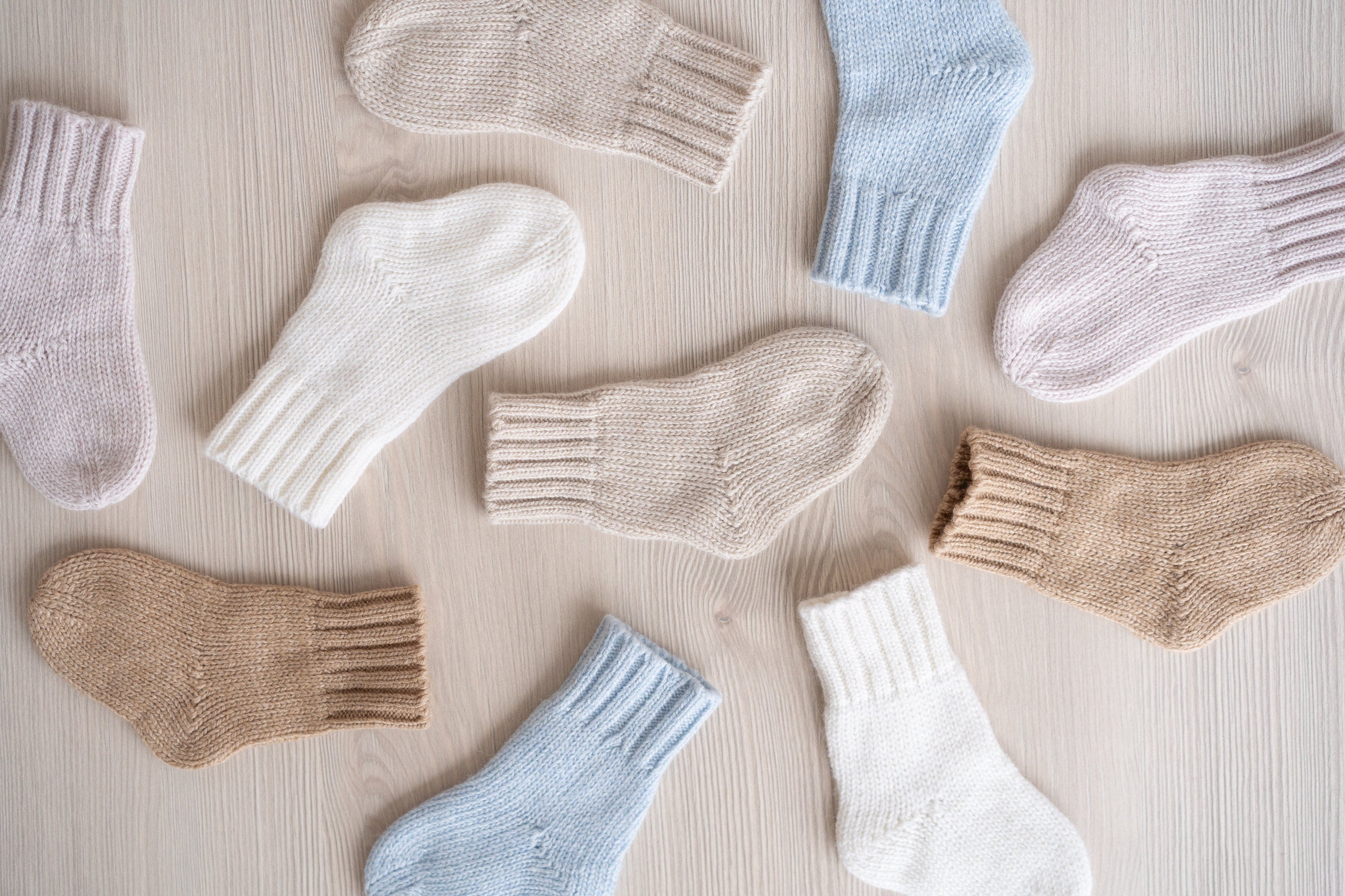 Batik Wool Baby Socks, Baby Knitted Wool Socks, Newborn Coming Home Outfit Girl, Newborn Knitted Outfit, Newborn Photography Outfit