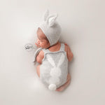 Newborn Bunny Romper, Rabbit Newborn Outfit, Newborn Knitted Outfit, Newborn Photography Props, Newborn Bunny Outfit, Newborn Animal Outfit