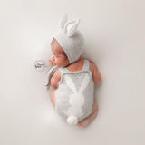 Newborn Bunny Romper, Rabbit Newborn Outfit, Newborn Knitted Outfit, Newborn Photography Props, Newborn Bunny Outfit, Newborn Animal Outfit
