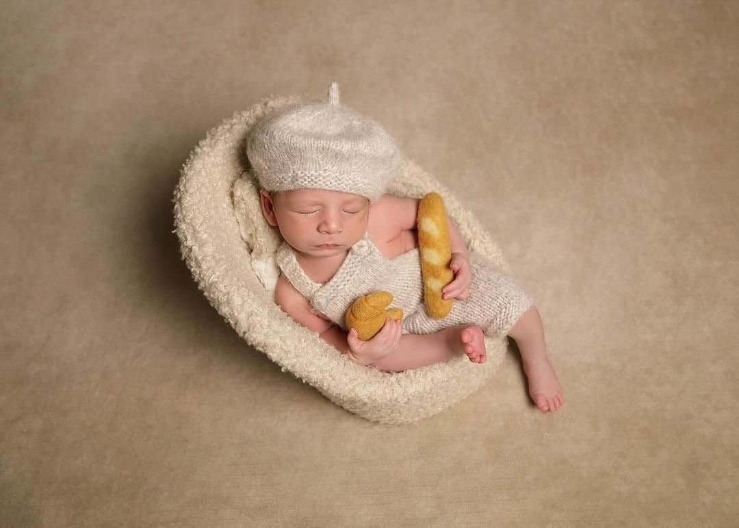 Newborn Felted Food Toys, Newborn Photography Felt Toy, Newborn Felted Toys, Newborn Photography Props, Felted Miniature Food Play Toys Baby