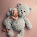 Handmade Boucle Teddy Bears for newborn photography props