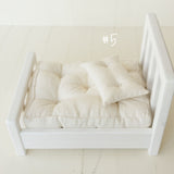 Newborn Photo Posing Bed and Pillow, Newborn Floor Poser Pillow, Newborn Photo Bedding Prop, Newborn Photography Prop, Newborn Posing Pillow