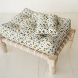 Newborn Photo Posing Bed and Pillow, Newborn Floor Poser Pillow, Newborn Photo Bedding Prop, Newborn Photography Prop, Newborn Posing Pillow