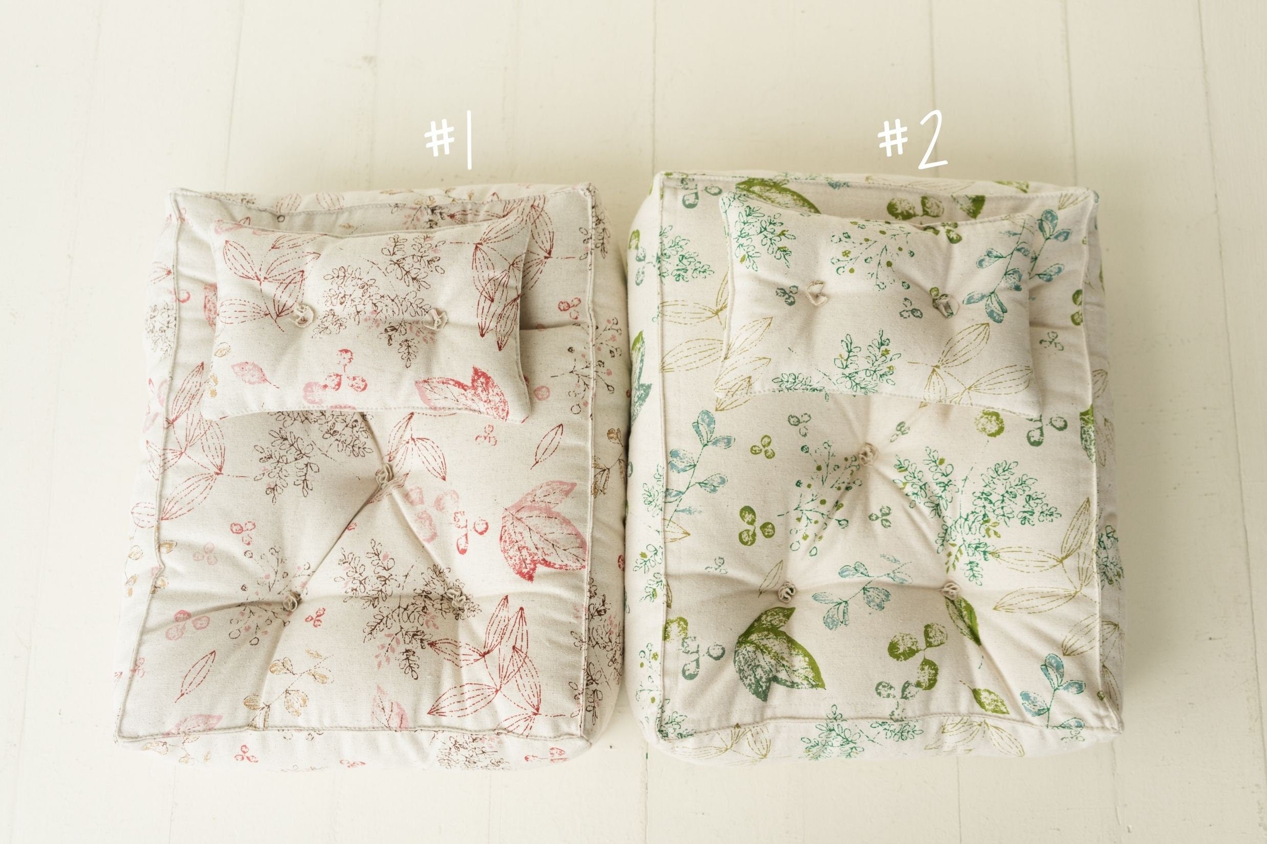 Newborn Photo Posing Bed and Pillow, Newborn Floor Poser Pillow, Newborn Photo Bedding Prop, Newborn Photography Prop, Newborn Posing Pillow