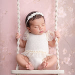 Macrame Swing Photography Prop Furniture, Newborn Macrame Swing Props, Macrame Newborn Boho Photography Props, Macrame Baby Photo Swing Prop
