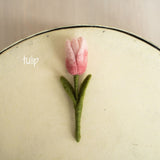 Newborn Felted Flowers Photo Toy, Needle Felted Mini Flowers, Newborn Felted Props for Girl, Newborn Photography Props, Felt Flower Decor