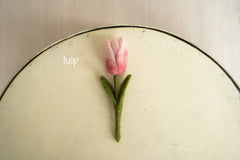 Newborn Felted Flowers Photo Toy, Needle Felted Mini Flowers, Newborn Felted Props for Girl, Newborn Photography Props, Felt Flower Decor