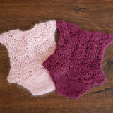 Newborn Knitted Girl Romper, Newborn Girl Bonnet, Newborn Romper Girl, Newborn Girl Outfit,Newborn Photography Props,Newborn Photo Props Set