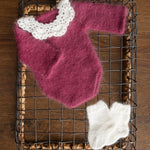 Baby Knitted Collar for Girl, Baby Girl Crochet Collars, Newborn Girl Outfit, Newborn Photography Props, Newborn Collar Accesories