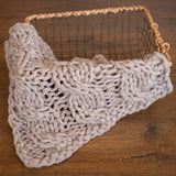 Knitted Cable Blanket for Newborn photography props, Newborn Knitted Blanket, Newborn Crochet Blanket, Knitted Newborn props for photography