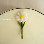 Newborn Felted Flowers Photo Toy, Needle Felted Mini Flowers, Newborn Felted Props for Girl, Newborn Photography Props, Felt Flower Decor