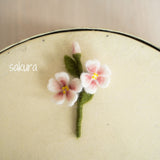 Newborn Felted Flowers Photo Toy, Needle Felted Mini Flowers, Newborn Felted Props for Girl, Newborn Photography Props, Felt Flower Decor