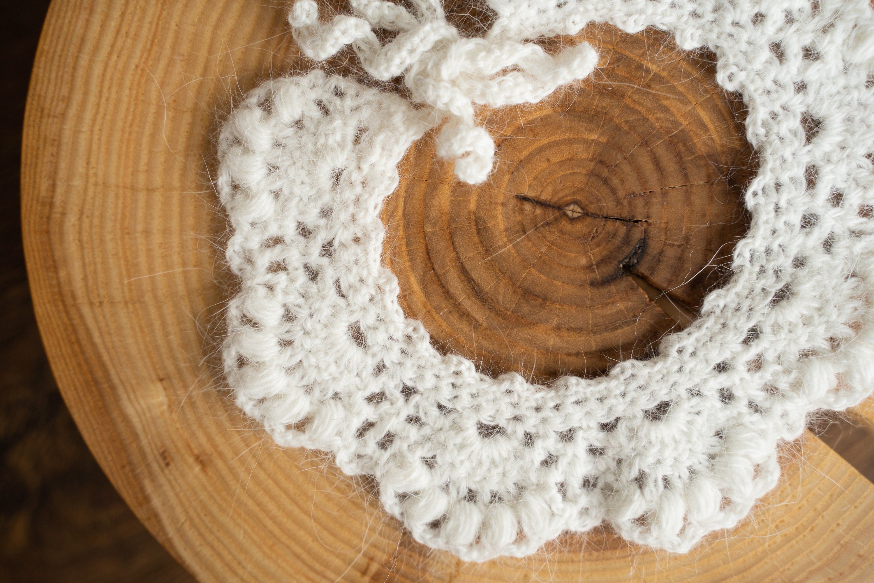 Baby Knitted Collar for Girl, Baby Girl Crochet Collars, Newborn Girl Outfit, Newborn Photography Props, Newborn Collar Accesories