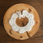 Baby Knitted Collar for Girl, Baby Girl Crochet Collars, Newborn Girl Outfit, Newborn Photography Props, Newborn Collar Accesories