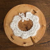 Baby Knitted Collar for Girl, Baby Girl Crochet Collars, Newborn Girl Outfit, Newborn Photography Props, Newborn Collar Accesories