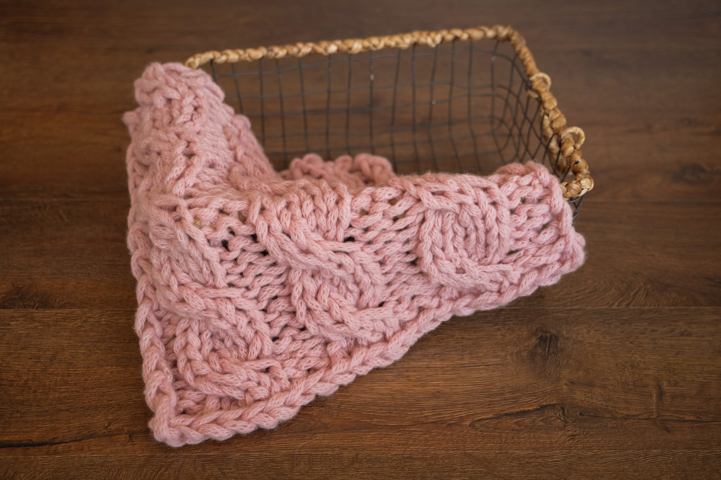 Knitted Cable Blanket for Newborn photography props, Newborn Knitted Blanket, Newborn Crochet Blanket, Knitted Newborn props for photography