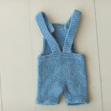 Newborn Alpaca Outfit Set, Newborn Knitted Outfit, Newborn Sleep hat, Newborn Overalls, Newborn Teddy Bear, Newborn Photography Props Outfit