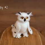 Newborn Wizard Outfit, Newborn Wizard Hat, Newborn Witch Hat, Newborn Felted Photo Prop, Newborn Photography Prop, Newborn Knitted Scarf