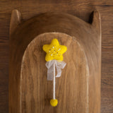 Felted Wool Baby Magic Wand, Newborn Fairy Wand, Newborn Felted Wool Props, Felt Star Magic Wand for Newborn Photography Props, Wizard Wand