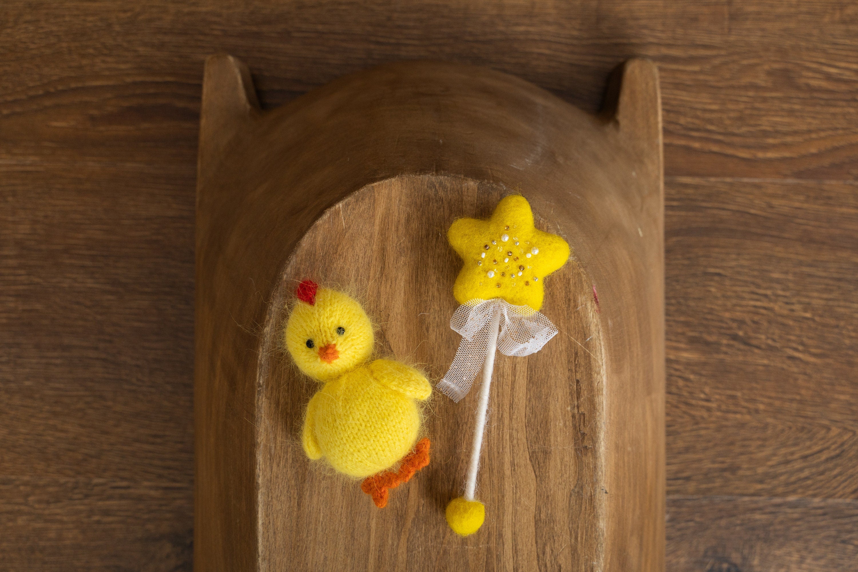 Felted Wool Baby Magic Wand, Newborn Fairy Wand, Newborn Felted Wool Props, Felt Star Magic Wand for Newborn Photography Props, Wizard Wand