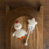 Felted Wool Baby Magic Wand, Newborn Fairy Wand, Newborn Felted Wool Props, Felt Star Magic Wand for Newborn Photography Props, Wizard Wand