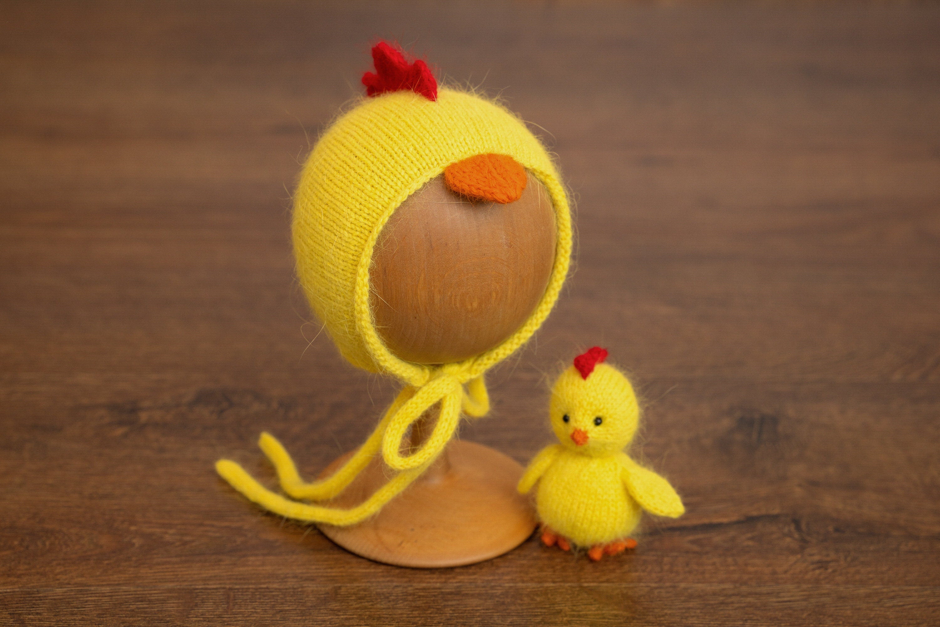 Newborn Chicken Cocoon Photo Props, Newborn Photography props, Chicken Newborn Potato Pouch with Bonnet, Newborn Coming Home Outfit Chicken