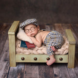 Newborn Boy Outfit, Boy Newsboy Hat Newborn, Newborn Coming Home Outfit Boy, Newborn Photography Props, Baby Newsboy Cap Newborn Overall Boy