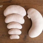 Newborn Filled Posing Beans 5pcs, Contoured Posing Beans Pillows, Newborn Posing Pillows, Newborn posing Beanbag Props, Baby photo prop