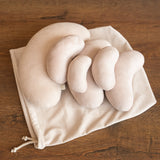 Newborn Filled Posing Beans 5pcs, Contoured Posing Beans Pillows, Newborn Posing Pillows, Newborn posing Beanbag Props, Baby photo prop