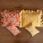 Newborn Photo Pillow with Ruffles in Boho Style, Newborn Large Pillow Photography, Newborn Posing Pillow Photo, Newborn Photography Prop