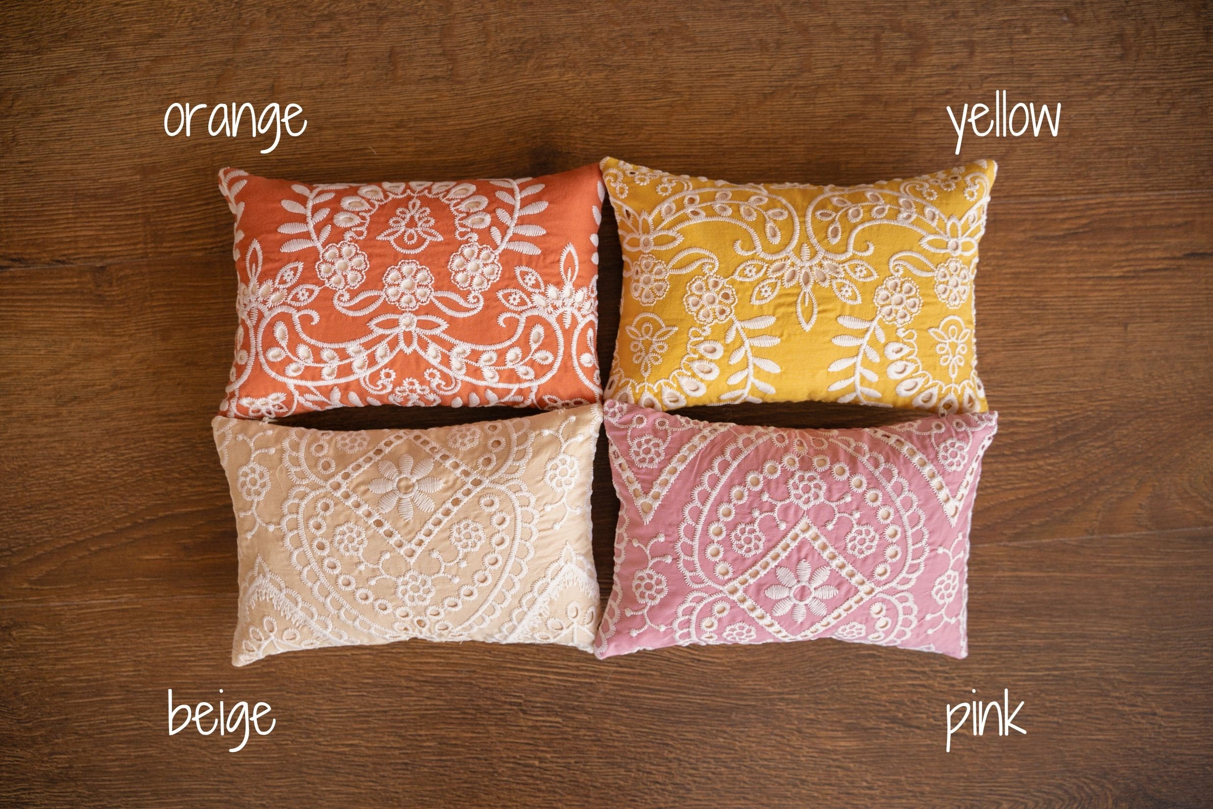 Newborn Photo Pillow with Ruffles in Boho Style, Newborn Large Pillow Photography, Newborn Posing Pillow Photo, Newborn Photography Prop