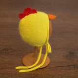 Newborn Chicken Cocoon Photo Props, Newborn Photography props, Chicken Newborn Potato Pouch with Bonnet, Newborn Coming Home Outfit Chicken