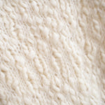 Popcorn Knit Merino Wool Newborn Coming Home Outfit – Knitted Baby Photography Set