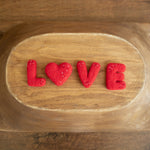 Felted Wool Alphabet Letters for Personalised Decoration, Love Word Felted Letters, Newborn Felted Wool Props, Newborn Photography Props