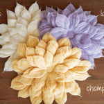 Flower Newborn Merino Wool Felted Rug, Newborn Photography props, Newborn Felted Props Set, Newborn Merino Wool Blanket Flower Girl