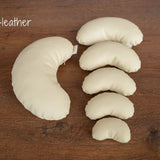 Newborn Filled Posing Beans 5pcs, Contoured Posing Beans Pillows, Newborn Posing Pillows, Newborn posing Beanbag Props, Baby photo prop