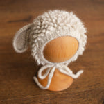 Newborn Sheep Outfit,Newborn Knitted outfit,Newborn Photography prop,Newborn Felt Sheep Toy,First Birthday Outfit,Newborn Coming Home Outfit