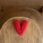 Felted Wool Alphabet Letters for Personalised Decoration, Love Word Felted Letters, Newborn Felted Wool Props, Newborn Photography Props