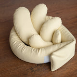 Newborn FILLED Posing Sausage Pillow, Newborn Doughnut Poser, Newborn Posing Pod, Newborn Photography Props, Newborn Posing Pillow Props