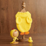 Newborn Chicken Cocoon Photo Props, Newborn Photography props, Chicken Newborn Potato Pouch with Bonnet, Newborn Coming Home Outfit Chicken